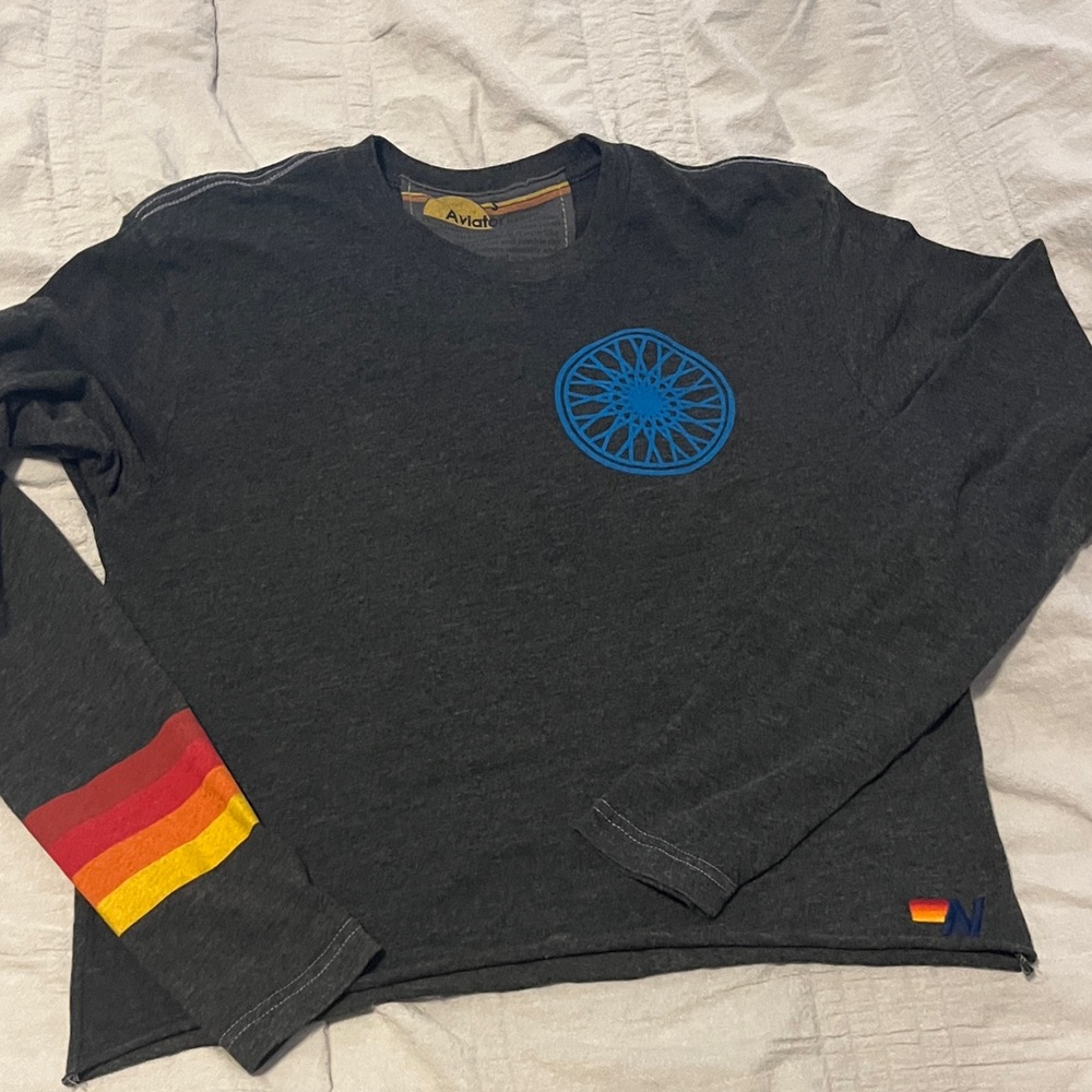 Aviator Nation Soulcycle longsleeve tee size small